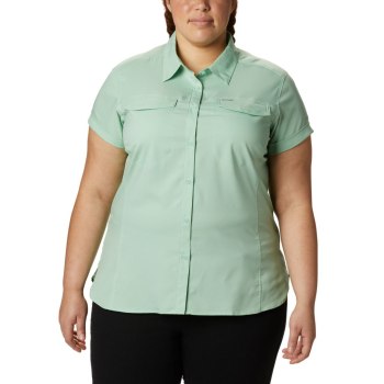 Columbia Ženske Košulje - Silver Ridge Lite Short Sleeve Plus Size Menta | NGPC-35721